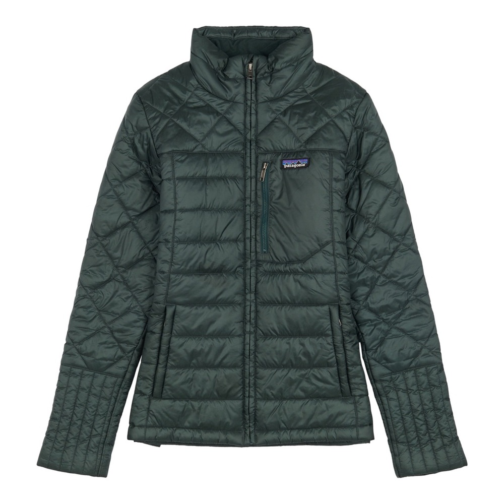 Patagonia Radalie Jacket Women’s Small Green Quilted Insulated Lightweight